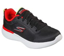 Skechers Boys Trainers - Black Red - 405100L GO RUN 400 LACE