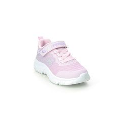 Skechers Girls Trainers - Pink Lavender - 302478L GO RUN 650 BUNGEE