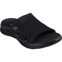 Skechers Slide Sandals - Black - 141425 GO WALK Flex Elation