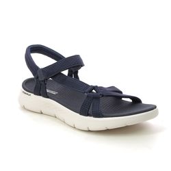 Skechers Comfortable Sandals - Navy - 141451 GO WALK SUBLIME