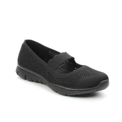 Skechers Mary Jane Shoes - Black - 158081 SEAGER PITCH OUT