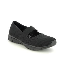 Skechers Mary Jane Shoes - Black - 49622 SEAGER POWER