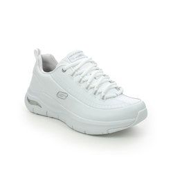 Skechers Trainers - White-silver - 149146 SYNERGY ARCHFIT