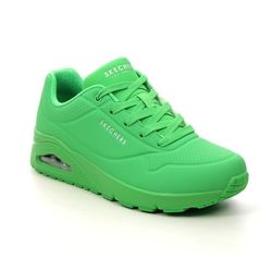 Skechers Trainers - Green - 73690 UNO STAND AIR