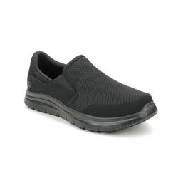Skechers Slip-on Shoes - Black - 77048EC WORK MCALLEN SLIP RESISTANT
