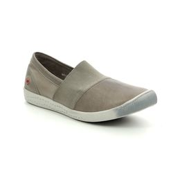 Softinos Comfort Slip On Shoes - Taupe leather - P900497/001 INO
