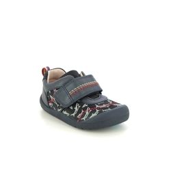Start Rite Boys First and Toddler Shoes - Navy Nubuck - 0782-97G JAWS