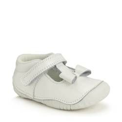 Start Rite First and Baby Shoes - White patent - 0765-60G WIGGLE T BAR