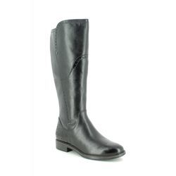 Tamaris Knee High Boots - Black leather - 25539/23/001 LILLIT