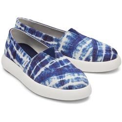 Toms Comfort Slip On Shoes - Navy - 10017835 Alpargata Mallow