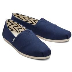 Toms Comfort Slip On Shoes - Navy - 10017712 Alpargata