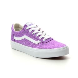 Vans Girls Trainers - Purple Glitz - VN0A3TFWV/2H1 WARD G