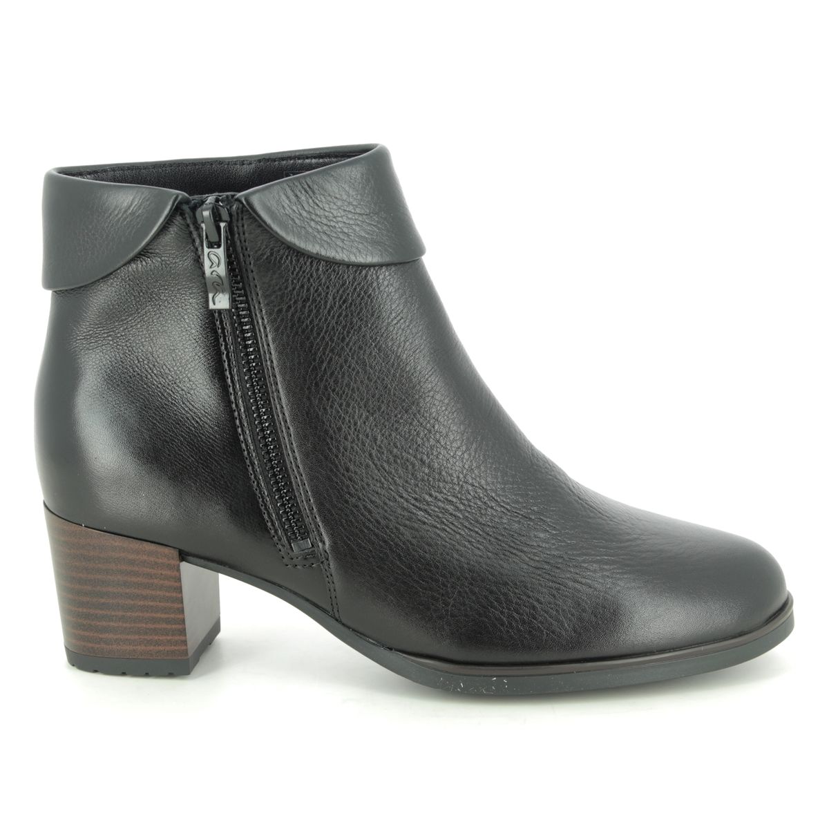 Ara Florenz 05 16913-66 Black leather Ankle Boots