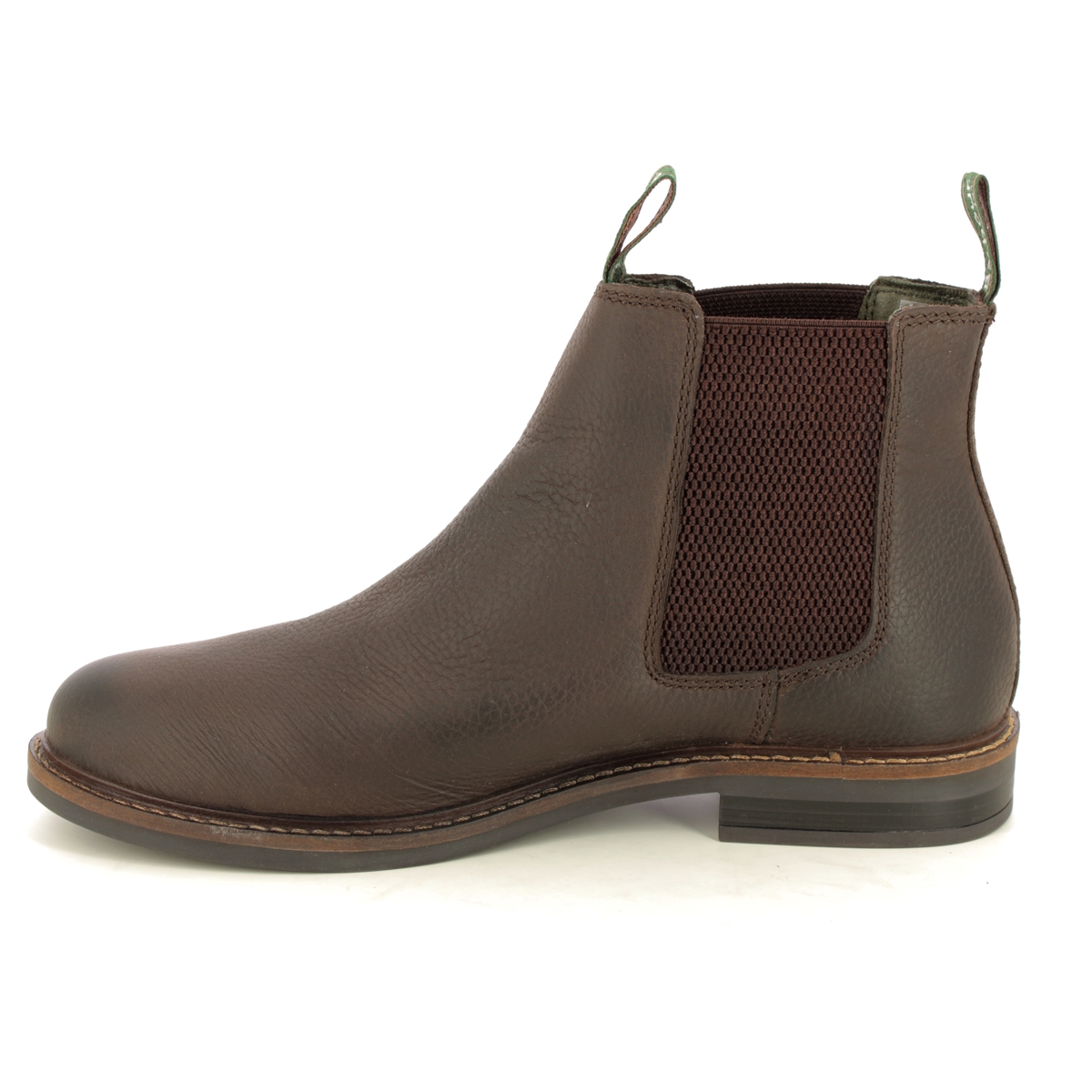 Barbour Farsley Brown leather Mens Chelsea Boots MFO0244-BR77