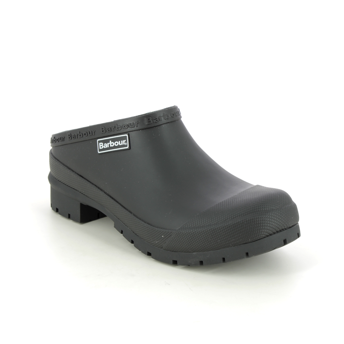 Barbour Quinn Wellie Black Boots Lhf0001-Bk31 In Size 5 In Plain Black
