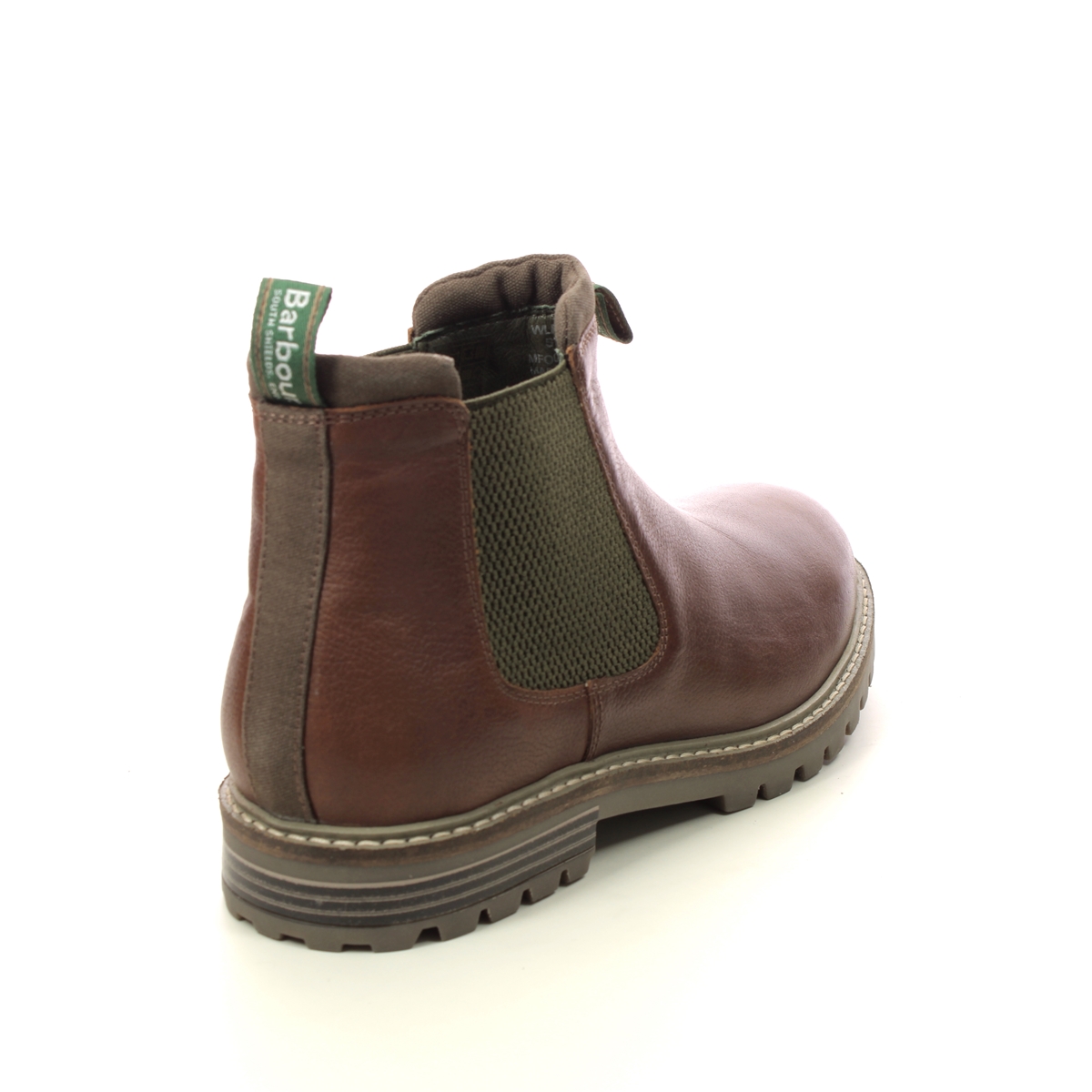 Barbour Walker MFO0662-BR76 Brown leather Chelsea Boots