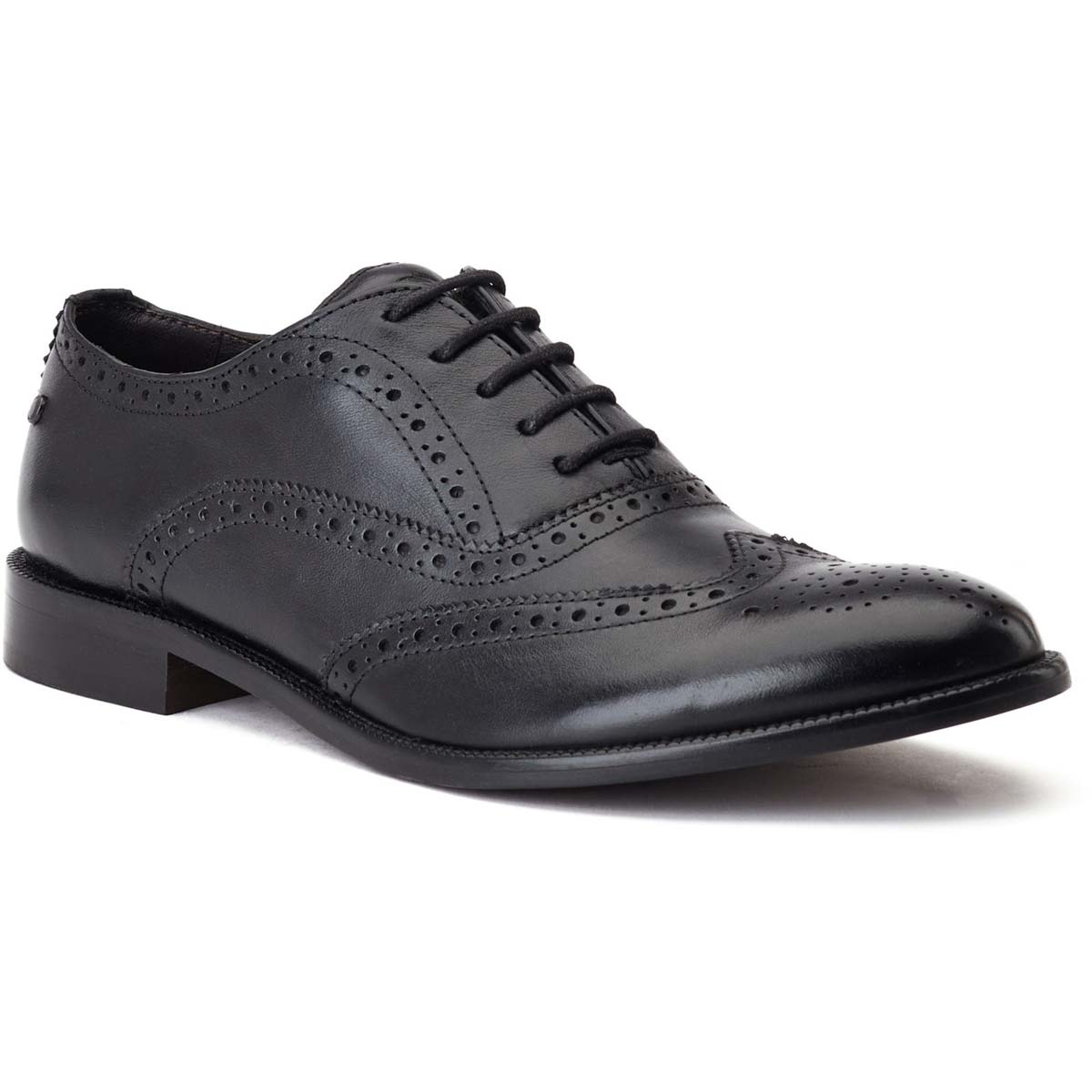 Base London Darcy Black Mens formal shoes WV03011 in a Plain Leather in Size 12