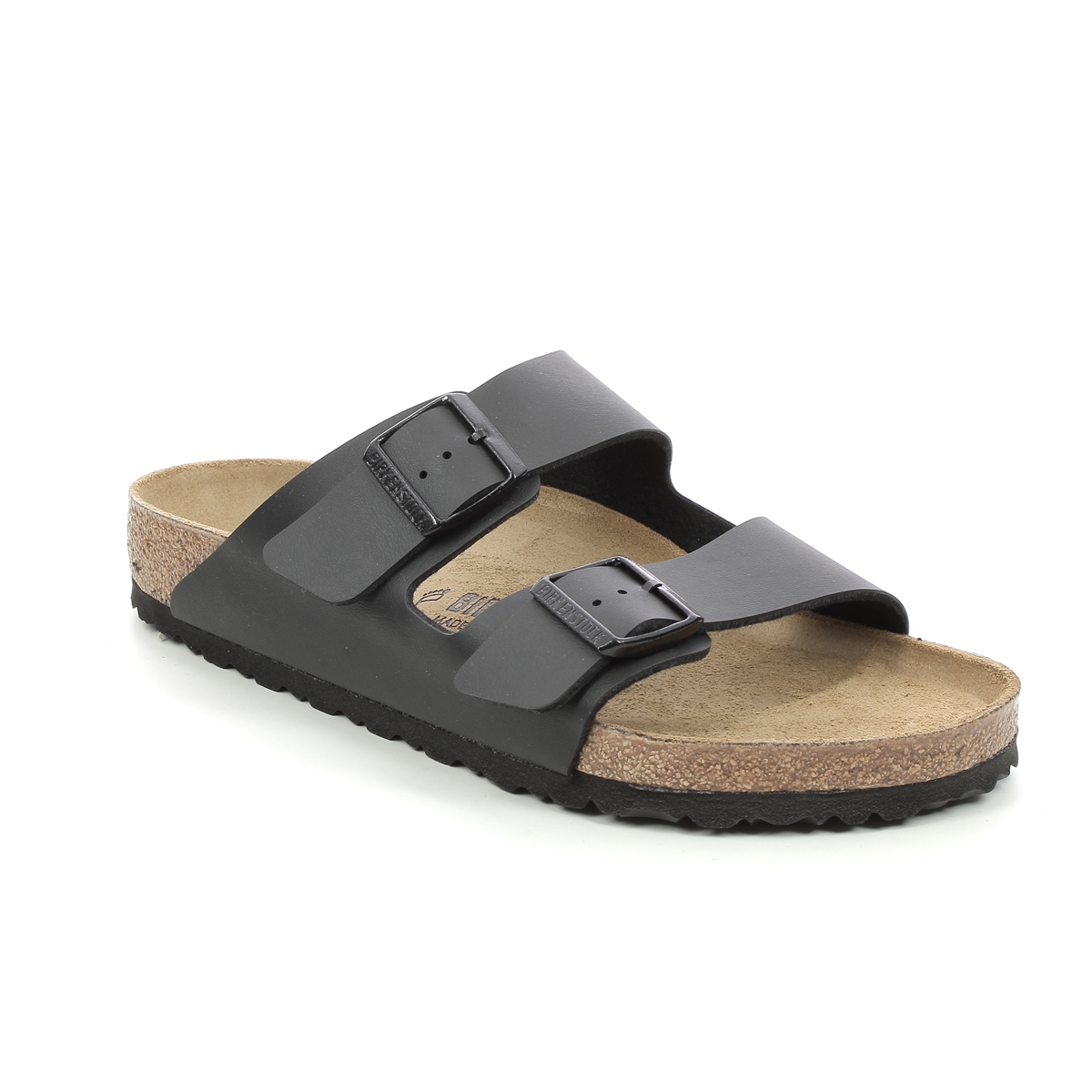 Birkenstock Arizona Mens Regular Fit Black Mens Sandals 0051791 In Size 43 In Plain Black