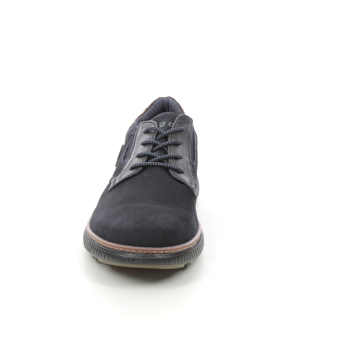 Bugatti Pramo Navy suede Mens comfort shoes 321A5U01-4100