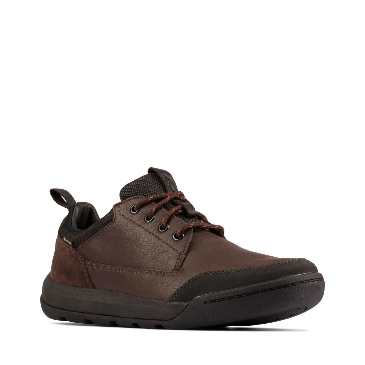 Clarks Ashcombe Lo Gtx G Fit Brown 