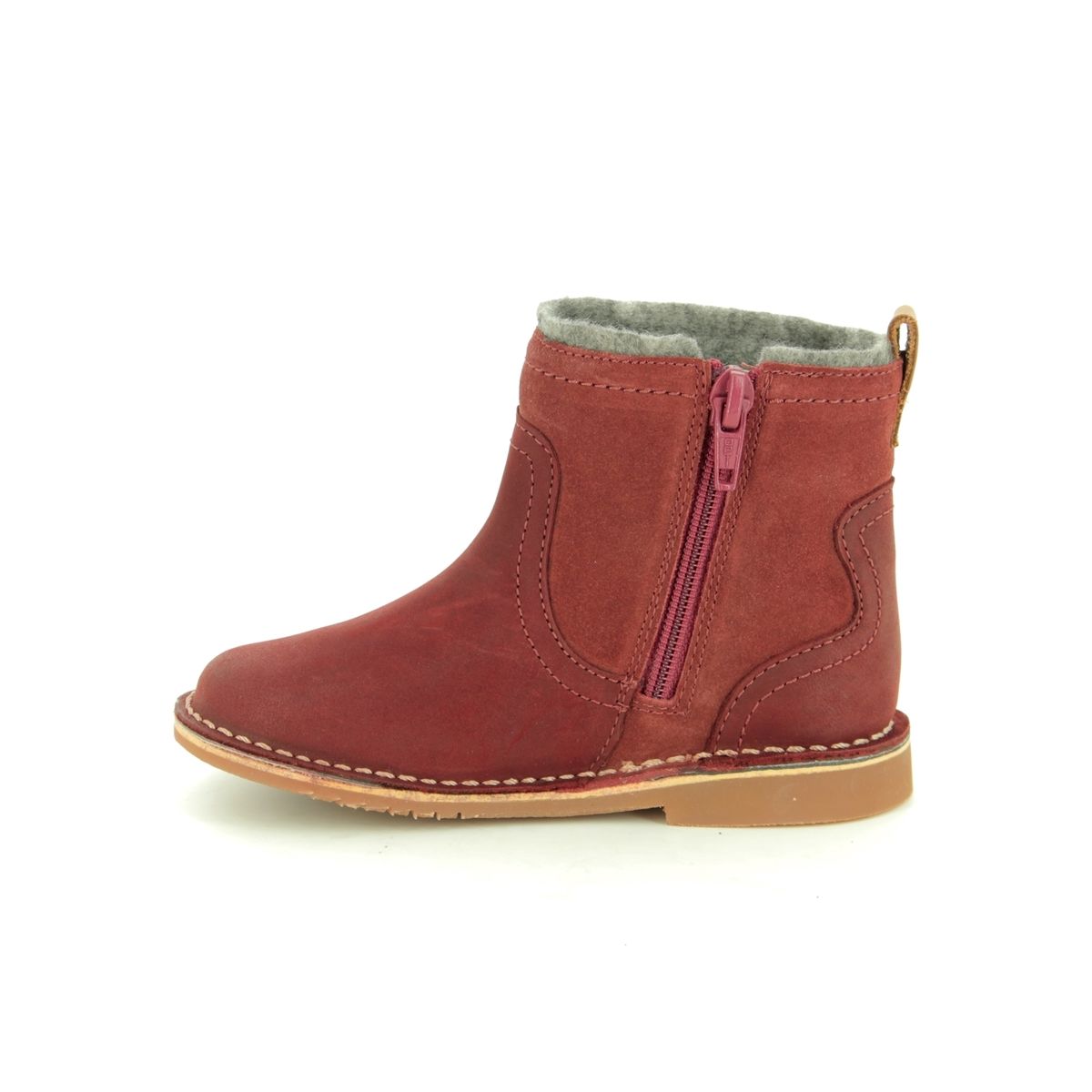 Details about   Clarks Girls Leather Ankle Boots 'Comet Frost'
