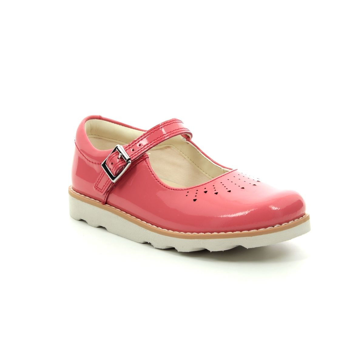 Clarks Crown Jump K F Fit Coral patent 