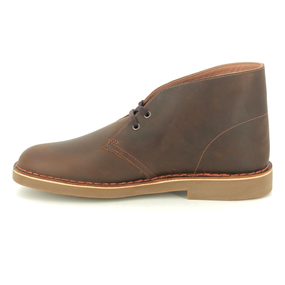 hemmeligt dialog holdall Clarks Desert Boot 2 G Fit Brown waxy leather Chukka Boots