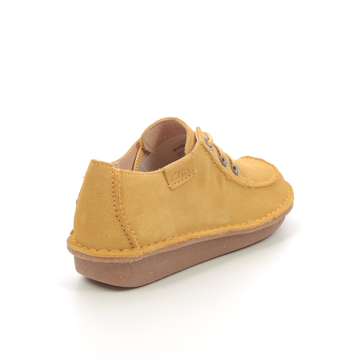 Clarks Funny D Fit Yellow lacing shoes