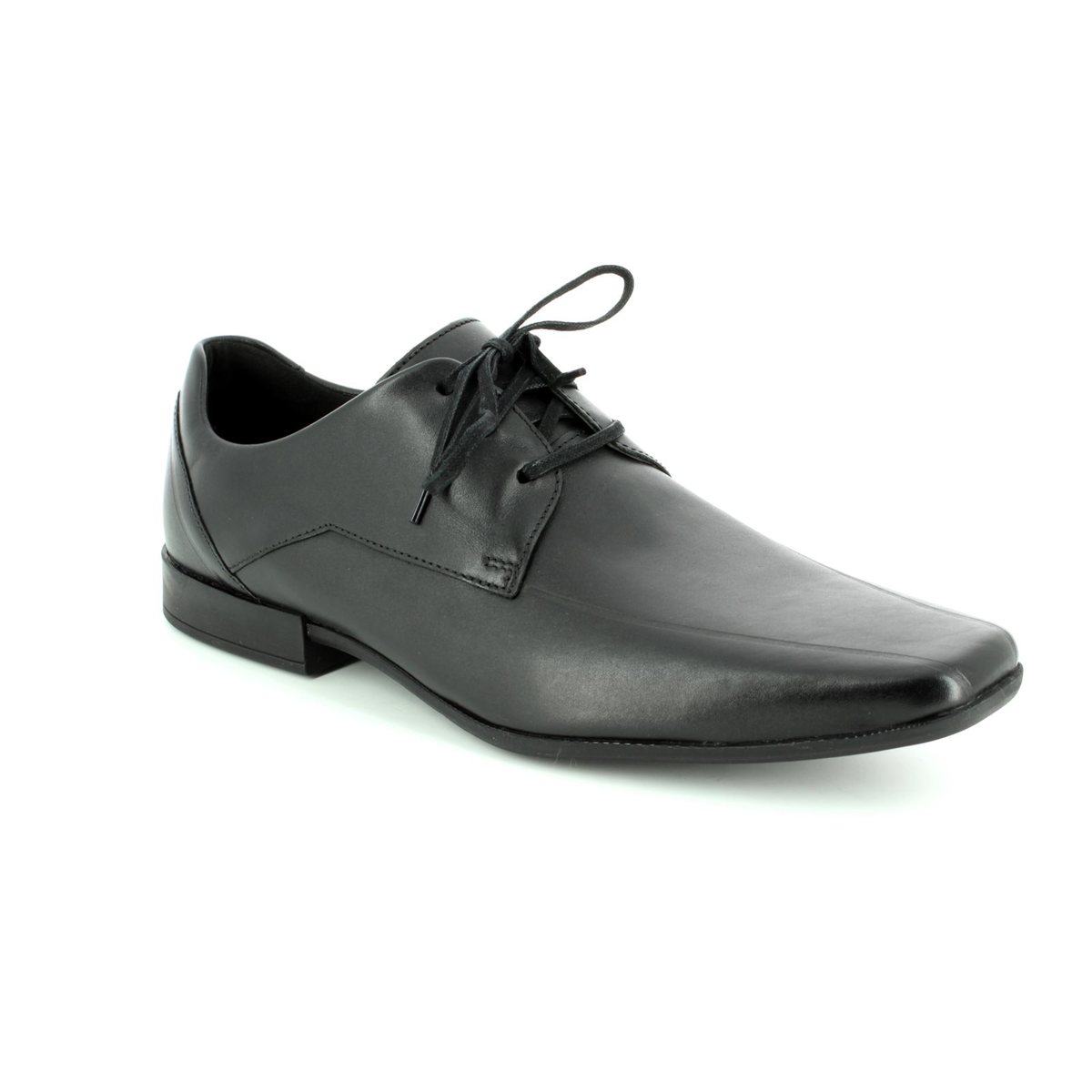 G Fit Black formal shoes