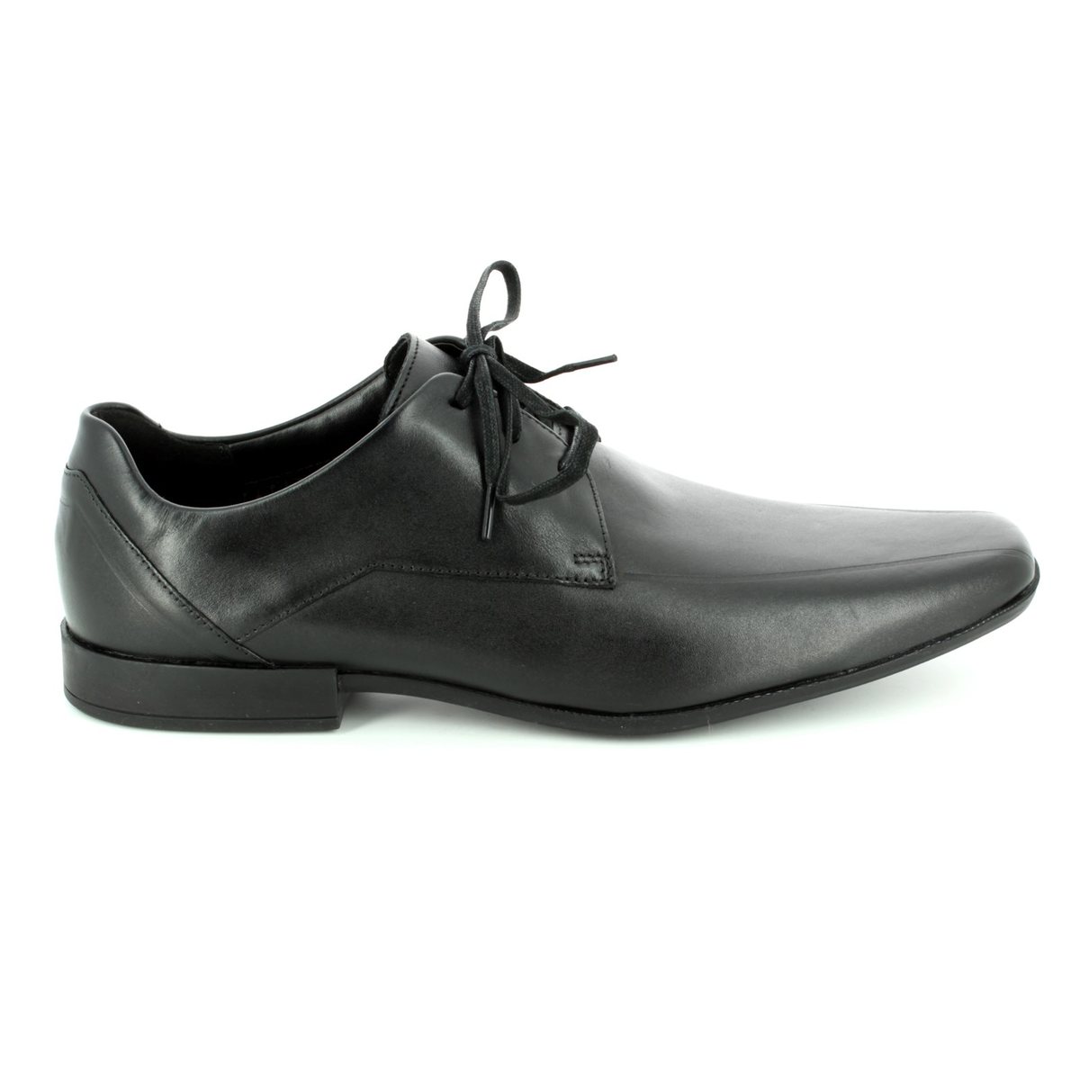 clarks black formal shoes