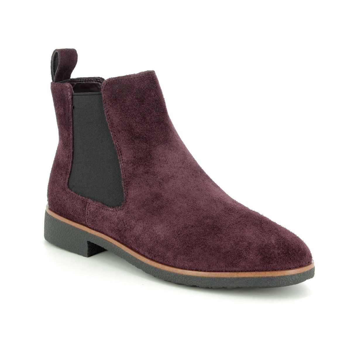 clarks leather ankle boots halia perch