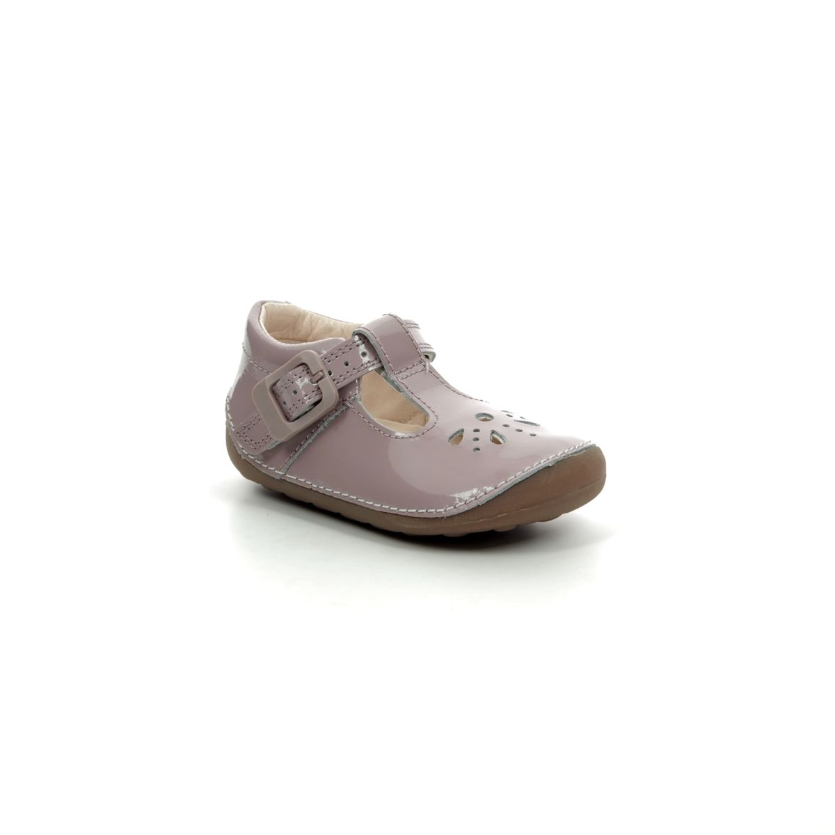 Clarks Little Weave G Fit Pink first shoes