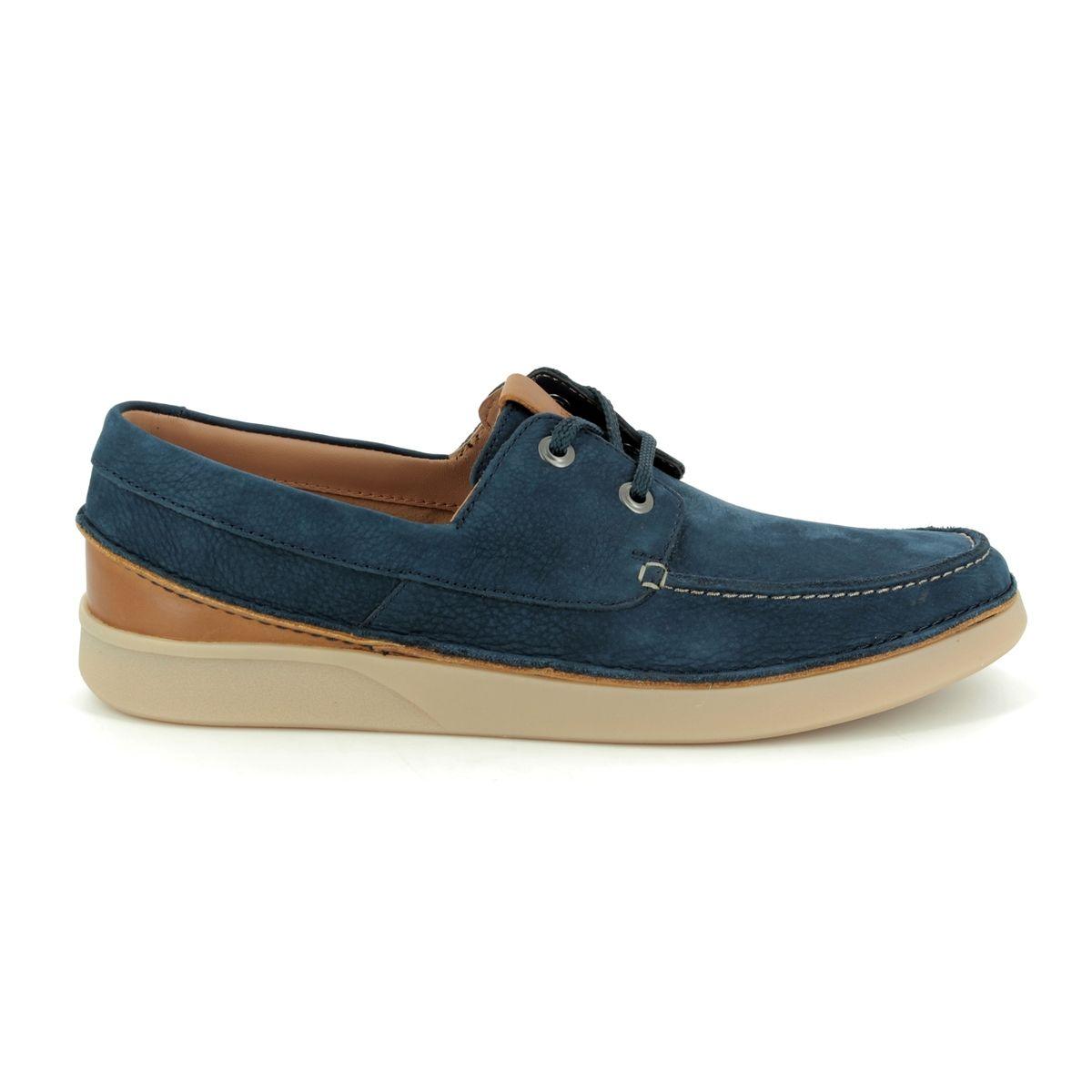 Oakland Sun G Fit Navy nubuck casual shoes
