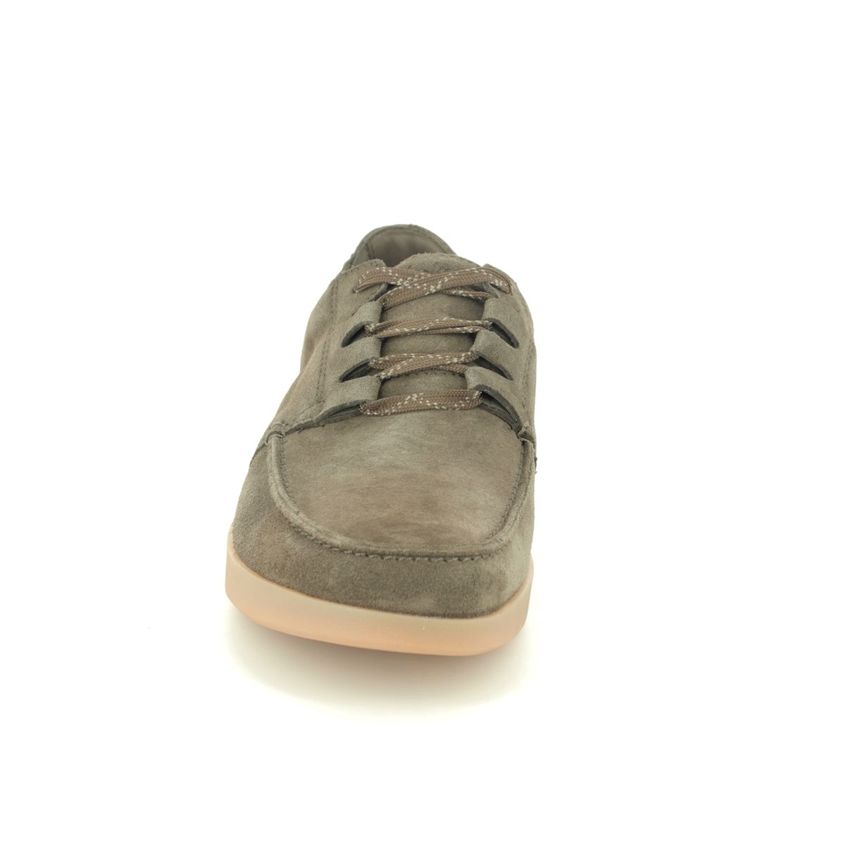 Clarks Oakland Walk Olive Green Mens comfort shoes 5406-57G