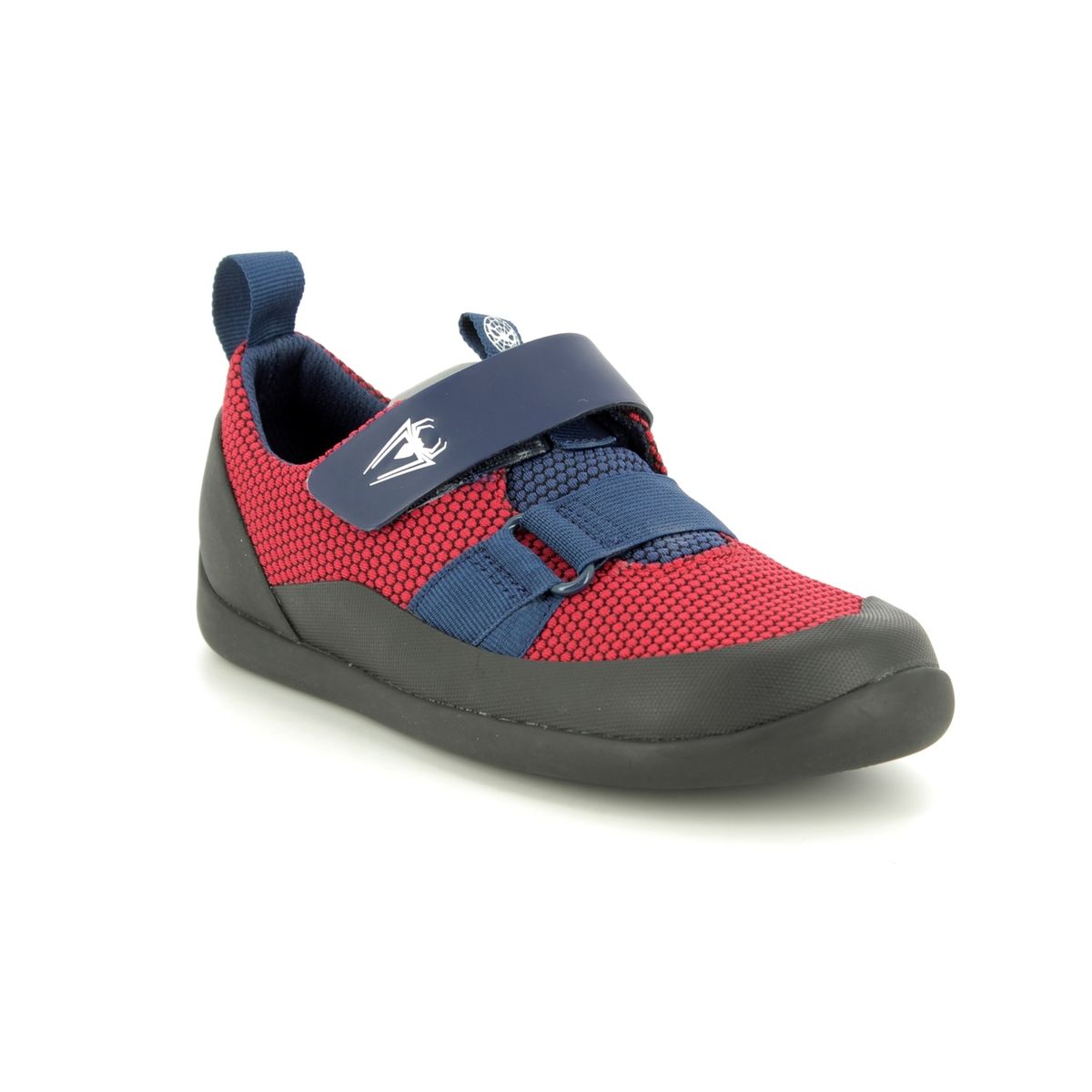 clarks red trainers