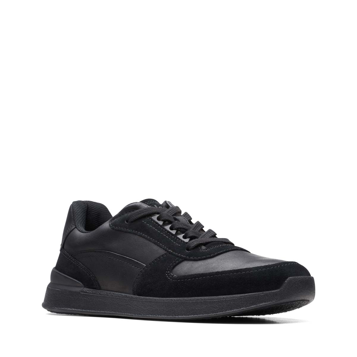 Clarks Racelite Move Black leather Mens comfort shoes 7055-97G