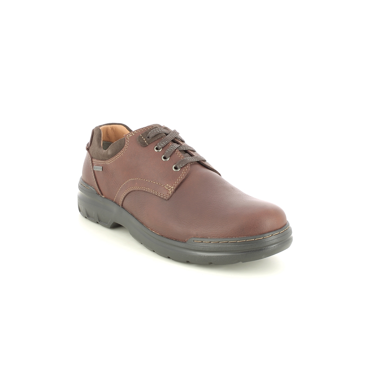 Clarks 2 Lo Gtx H Fit Brown casual shoes