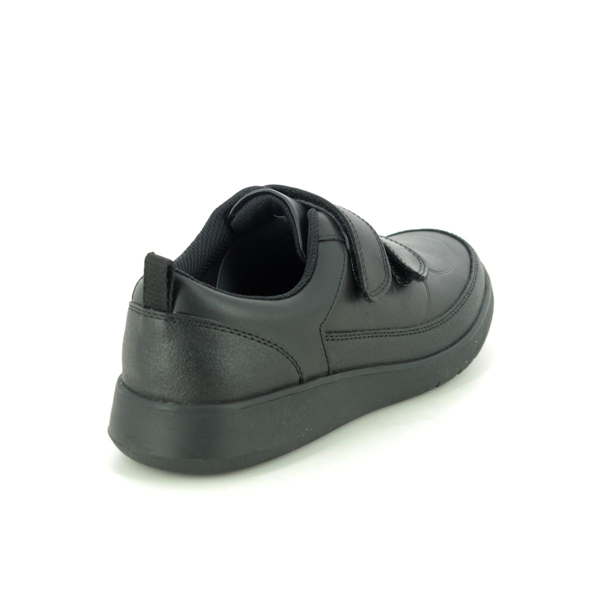 Clarks Scape Flare Toddler Leather Shoes in Black Standard Fit Size 9 