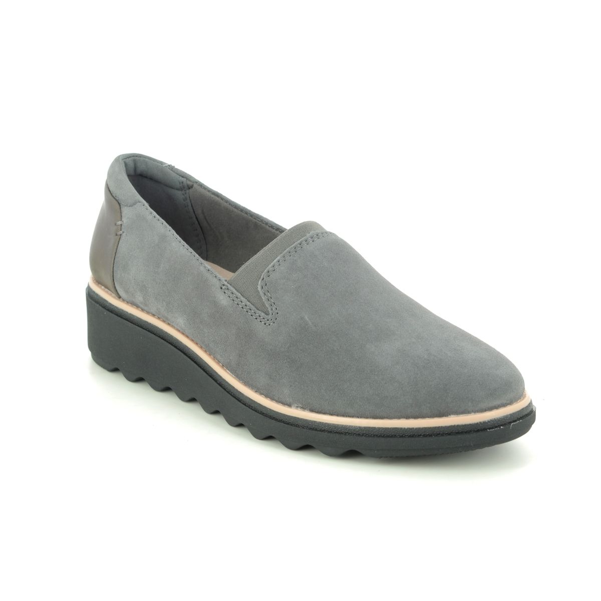 sharon dolly suede wedge loafer