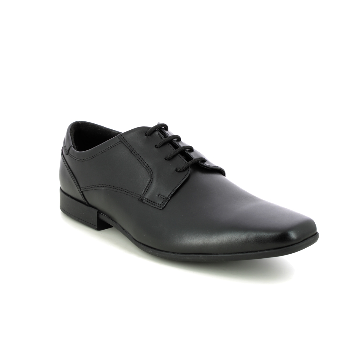 Clarks Sidton Lace Black leather shoes