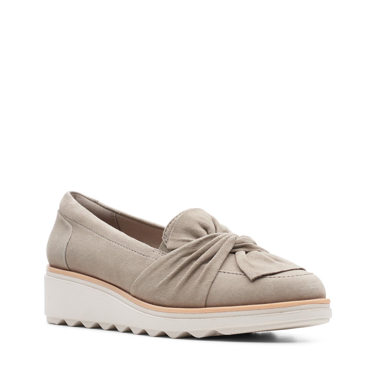 clarks wedge trainers
