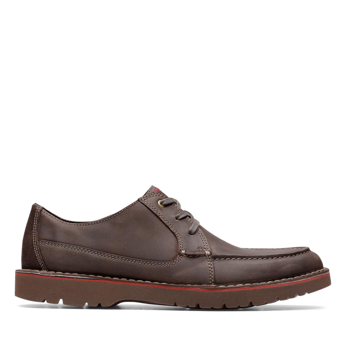 Clarks Vargo Vibe G Fit Brown leather 