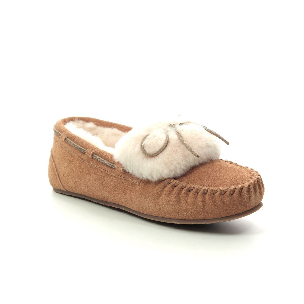 Clarks Warm Glamour D Fit Tan suede 