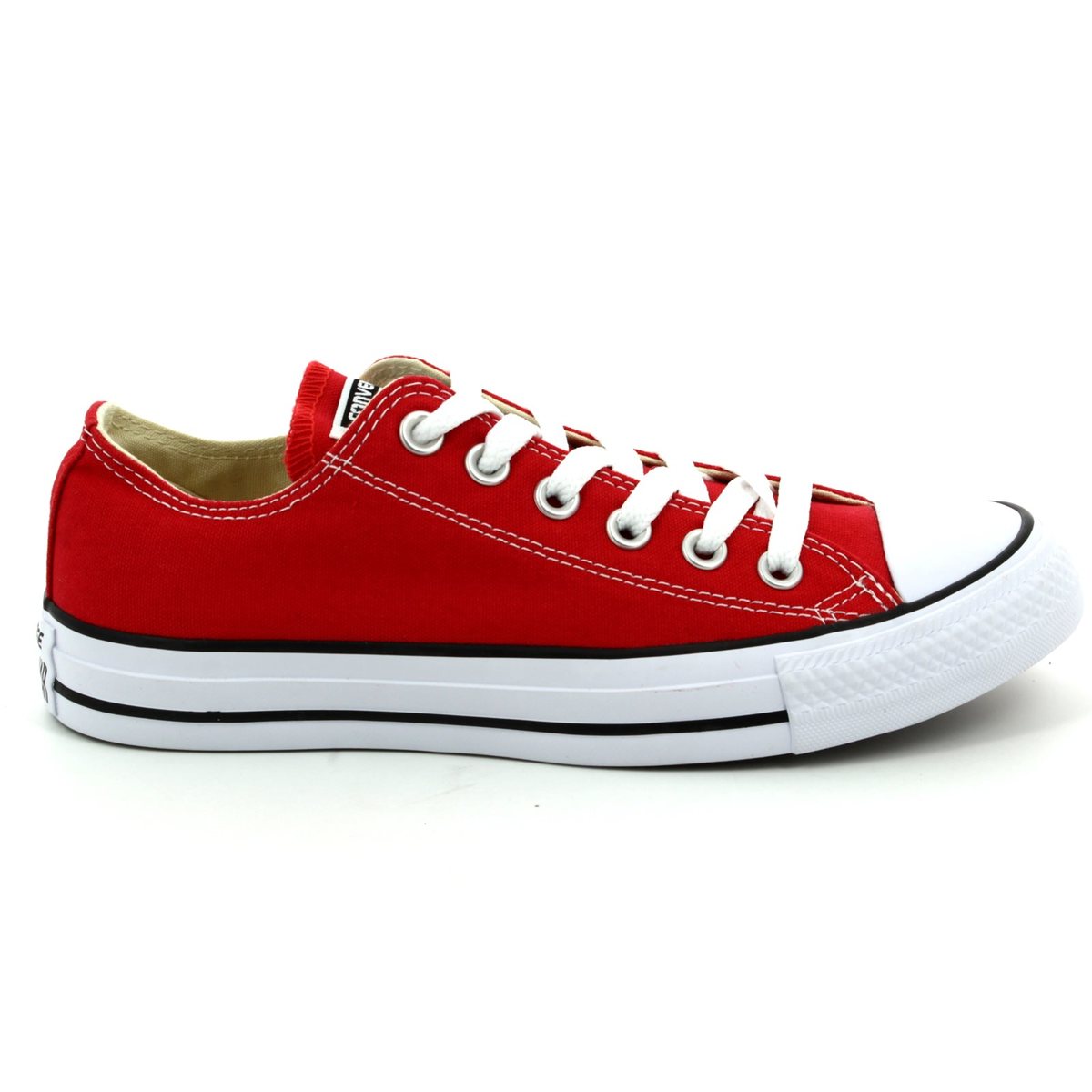 Converse M9696C All Star OX Classic Red canvas trainers