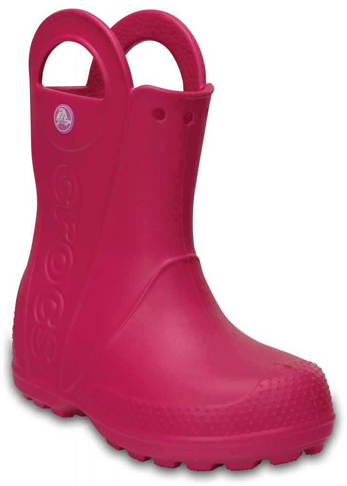 Crocs Handle It Rain 012803-6X0 Pink Welly Boots
