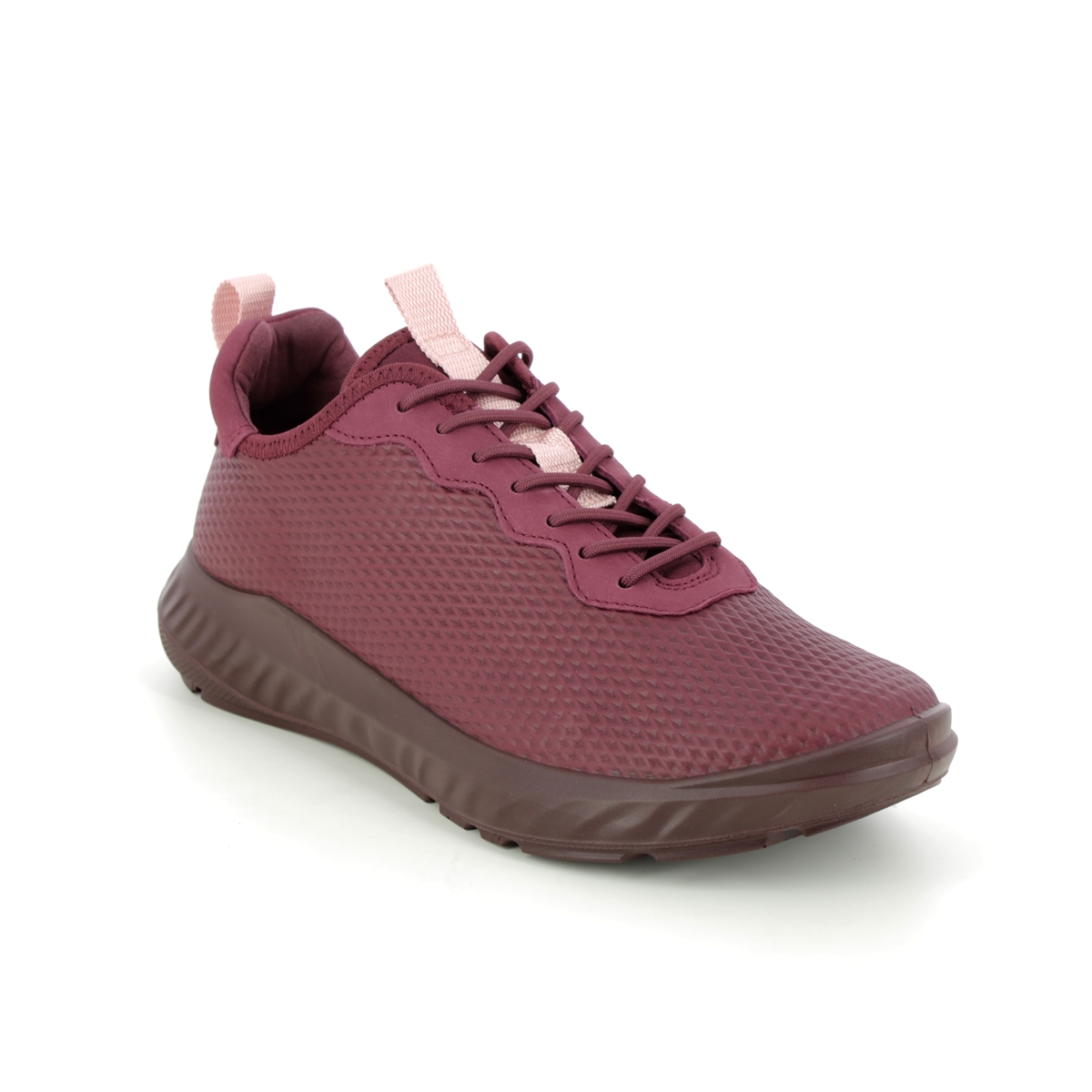 Ecco Ath 1Fw Plum Womens Trainers 834903-60501 In Size 37 In Plain Plum