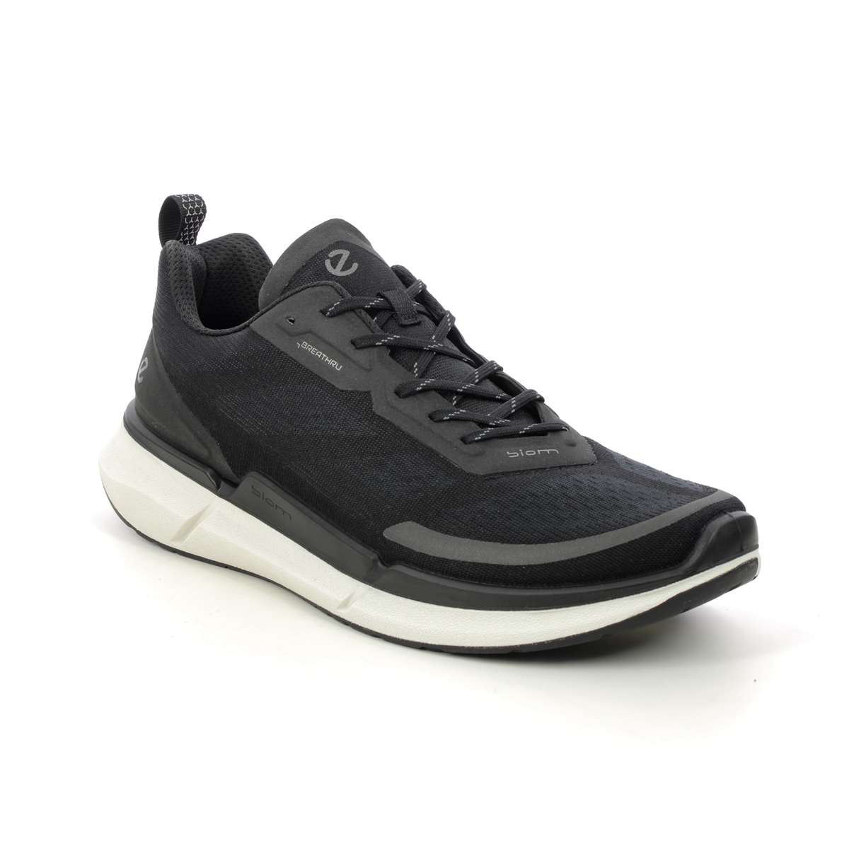 ECCO Biom 2.2 Mens Black White Mens trainers 830754-00001 in a Plain Man-made in Size 43