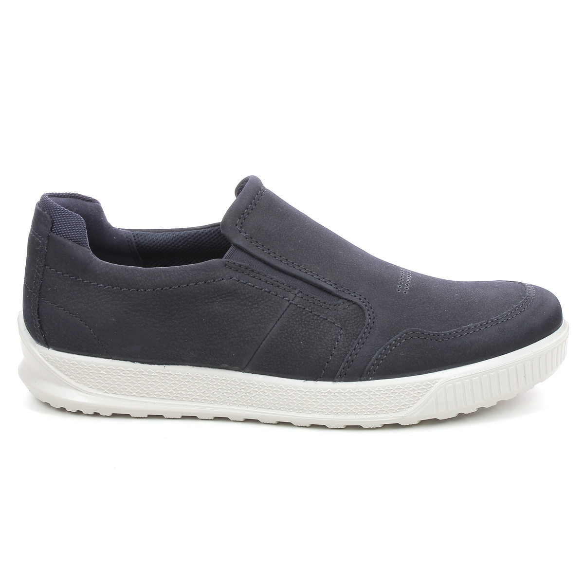 ECCO Byway Slip Navy leather Mens Slip-on Shoes 501614-50769
