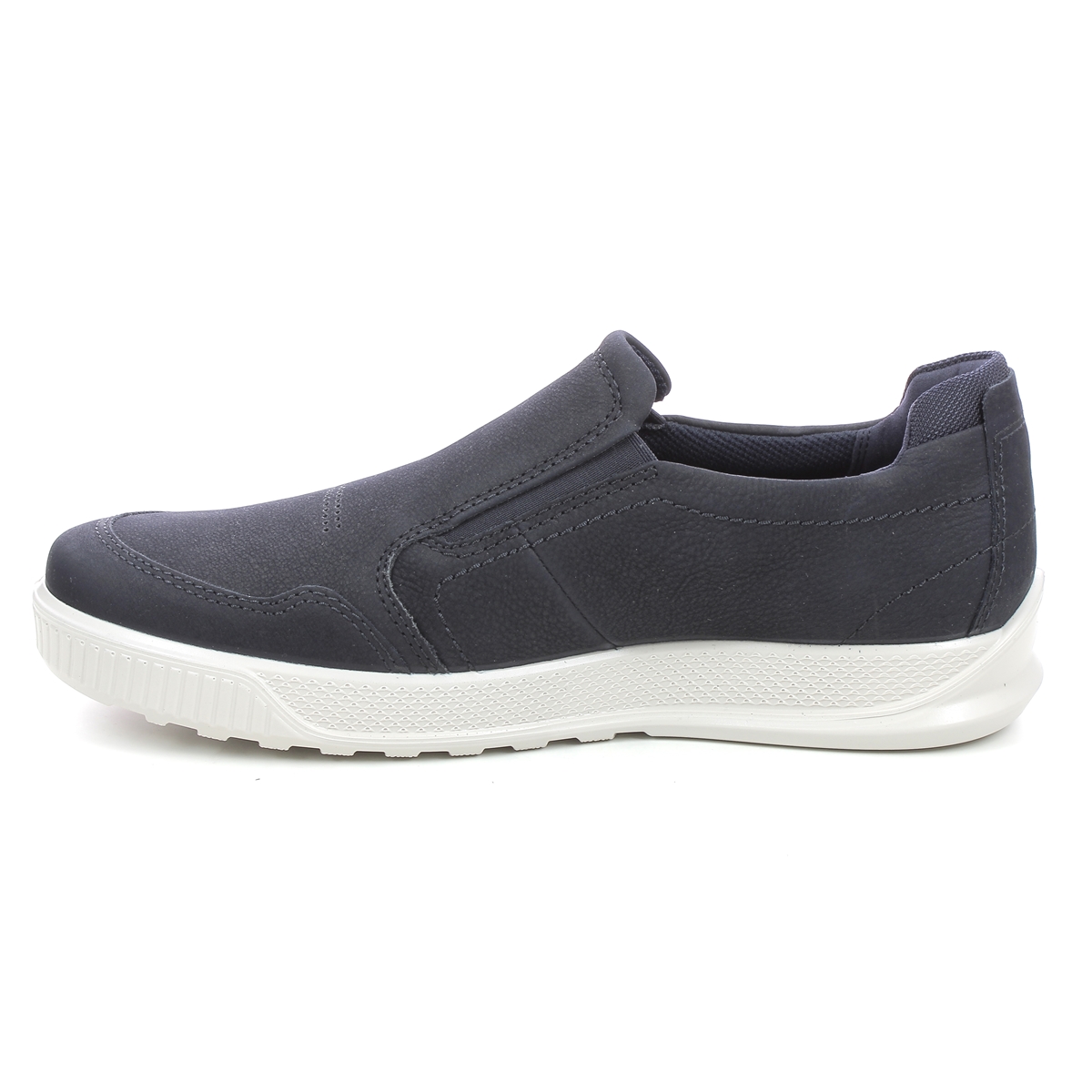 ECCO Byway Slip Navy leather Mens Slip-on Shoes 501614-50769
