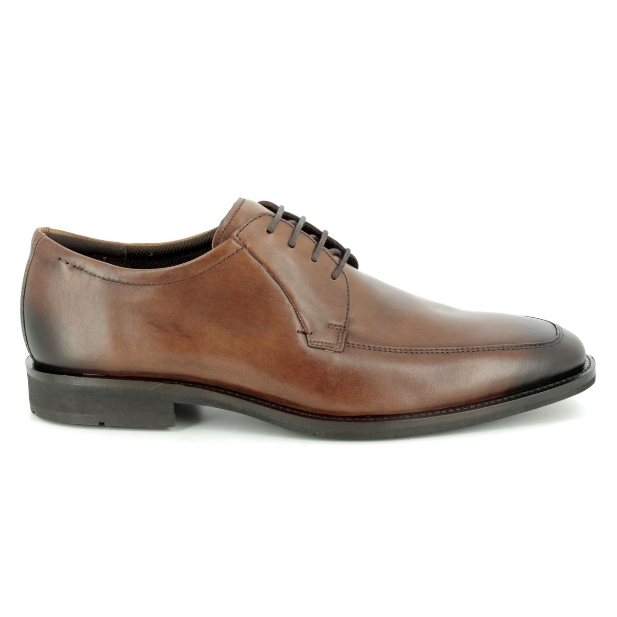 ECCO Calcan 640714-01112 Brown leather formal shoes